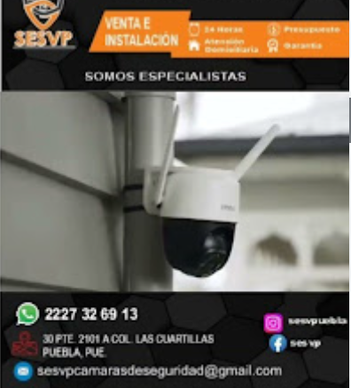 Las Mejores Cámaras de Seguridad en Puebla